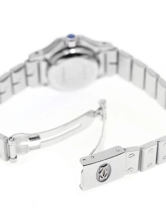 CARTIER Santos Octagon SM White Dial Automatic Ladies Watch_945514 main image 4